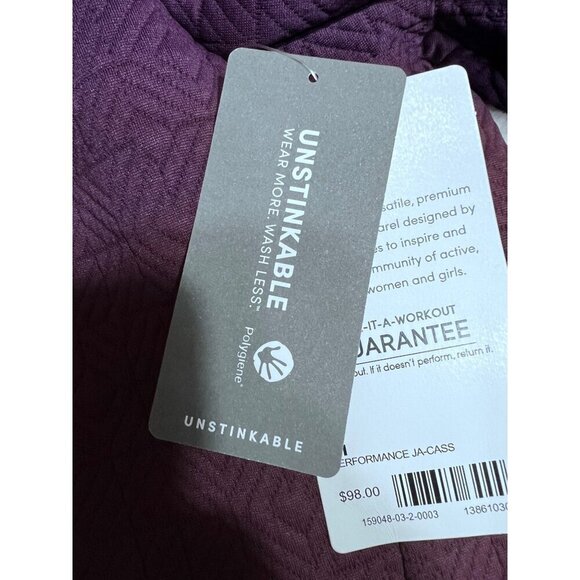 Athleta Jacquad elevation performance JA-Class pullover women size medium - Picture 5 of 8